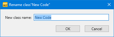 RenameNewCodeClass