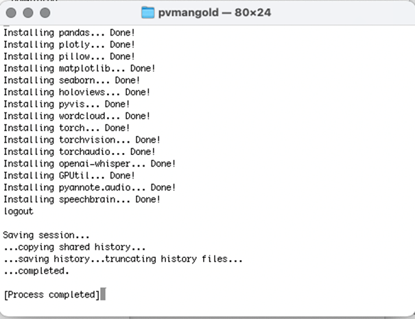 intermac_PythonPackagesInstallation